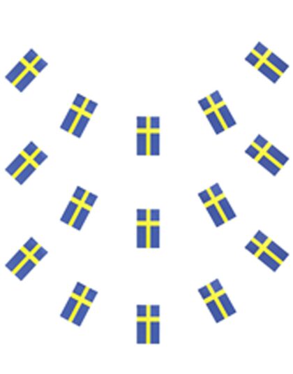 Flaggspel Svenskt A3 5m 5st/fp