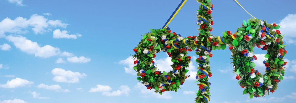 konstgjord midsommarstång