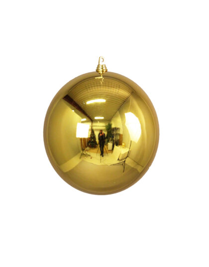 Kula 10 cm Guld blank, 10 st/förp