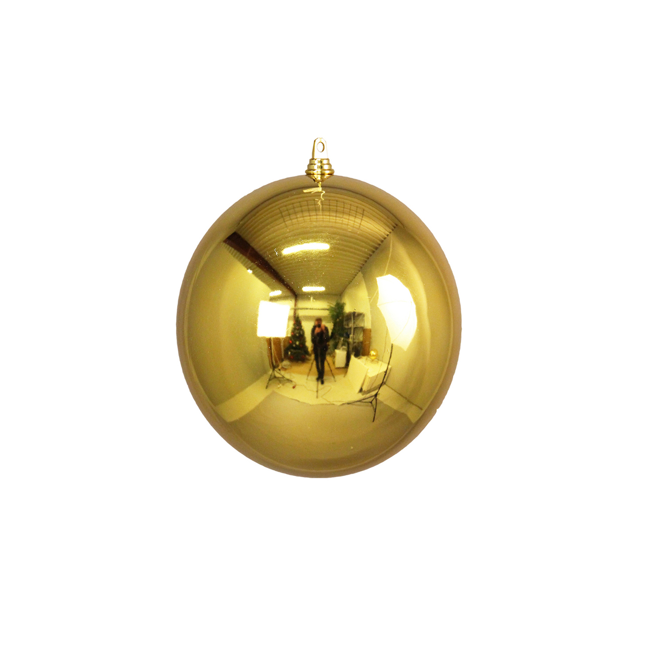 Kula 10 cm Guld blank, 10 st/förp