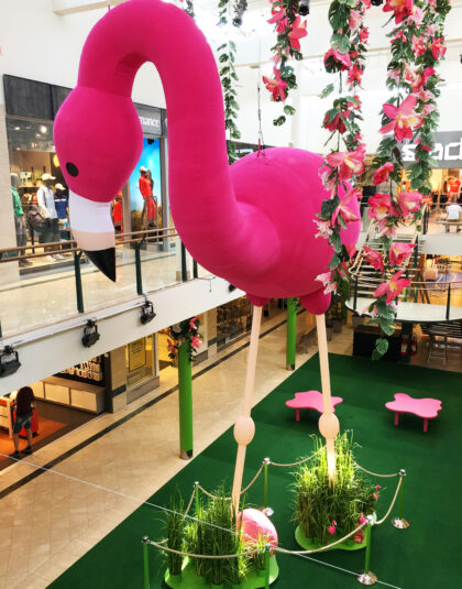 Flamingo 8,5m, uppblåsbar (Pris på förfrågan)