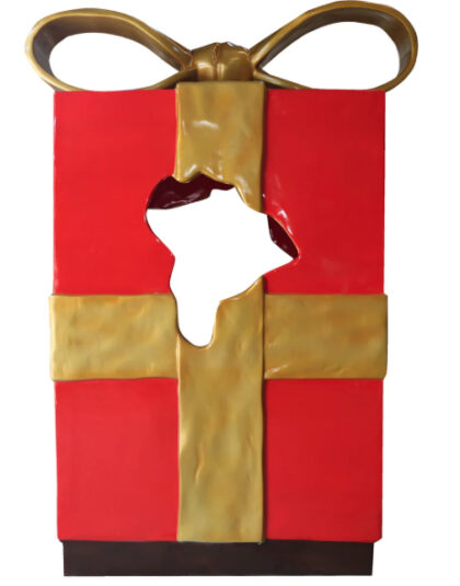 Gigantisk Julklapp "Selfiespot" 2,25m